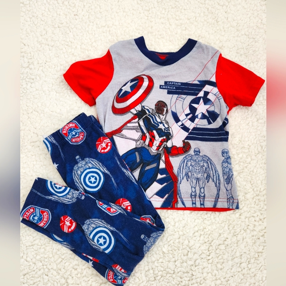 Captain America Pajama set for boys size 4t